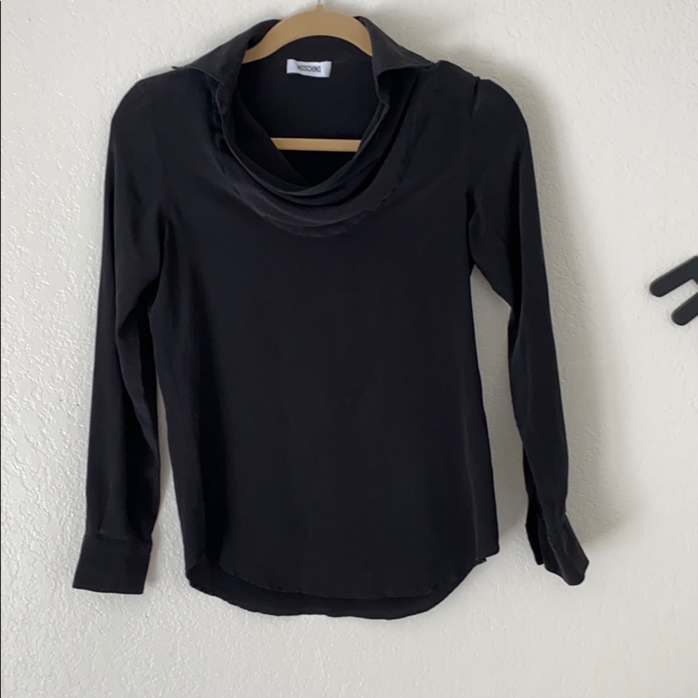 MOSCHINO LONG SLEEVE BLOUSE